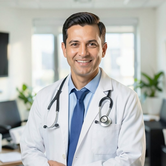 Dr. Mason Carter, pigmentation specialist (sample photo)